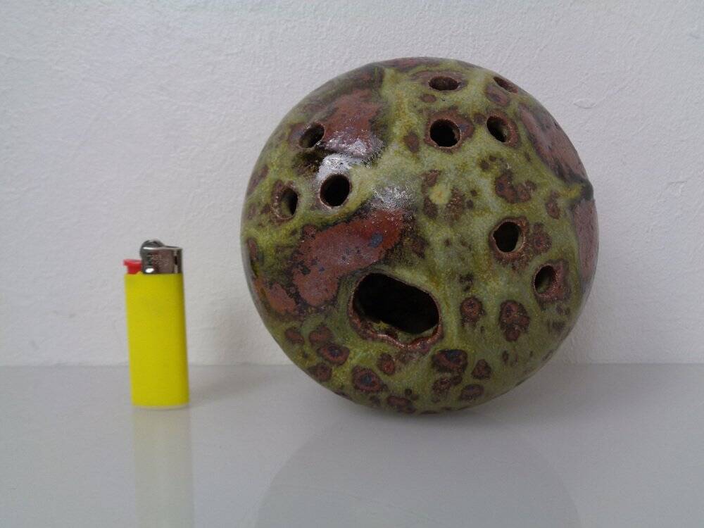 Danish Studio Ceramic Vase, 1960s