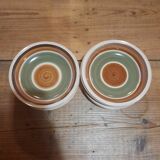 12 assiettes creuses Gien