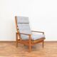 Mid-Century Danish Oak Armchair by Leif Alring for Madsen & Schubell, 1960s