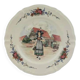 Service plate Sarreguemines Obernai - Henri Loux earthenware Alsace