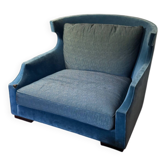 Grand fauteuil Vanhamme l’Excessif avec pouf