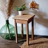 Tabouret ancien bois brut