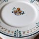 Lot of 12 Vosgien Badonviller flat plates