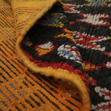 Hand made oriental carpet area rug 100x137cm