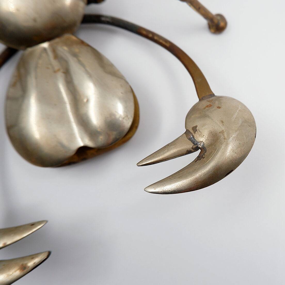 Brass and metal scorpion - 1970s