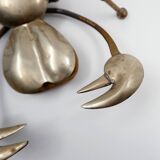 Brass and metal scorpion - 1970s