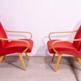 Pair of midcentury armchairs by Jaroslav Šmídek for JITONA, 1960´s
