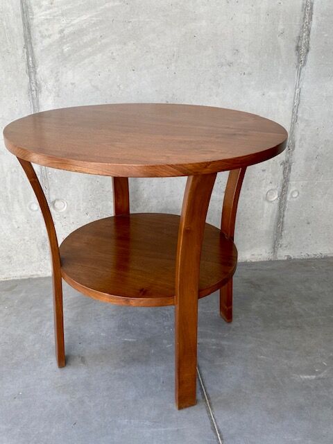 Round side table double top