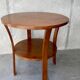 Round side table double top
