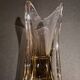 Smoked glass catchall from the seventies.