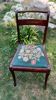 Vintage upholstery wooden chair