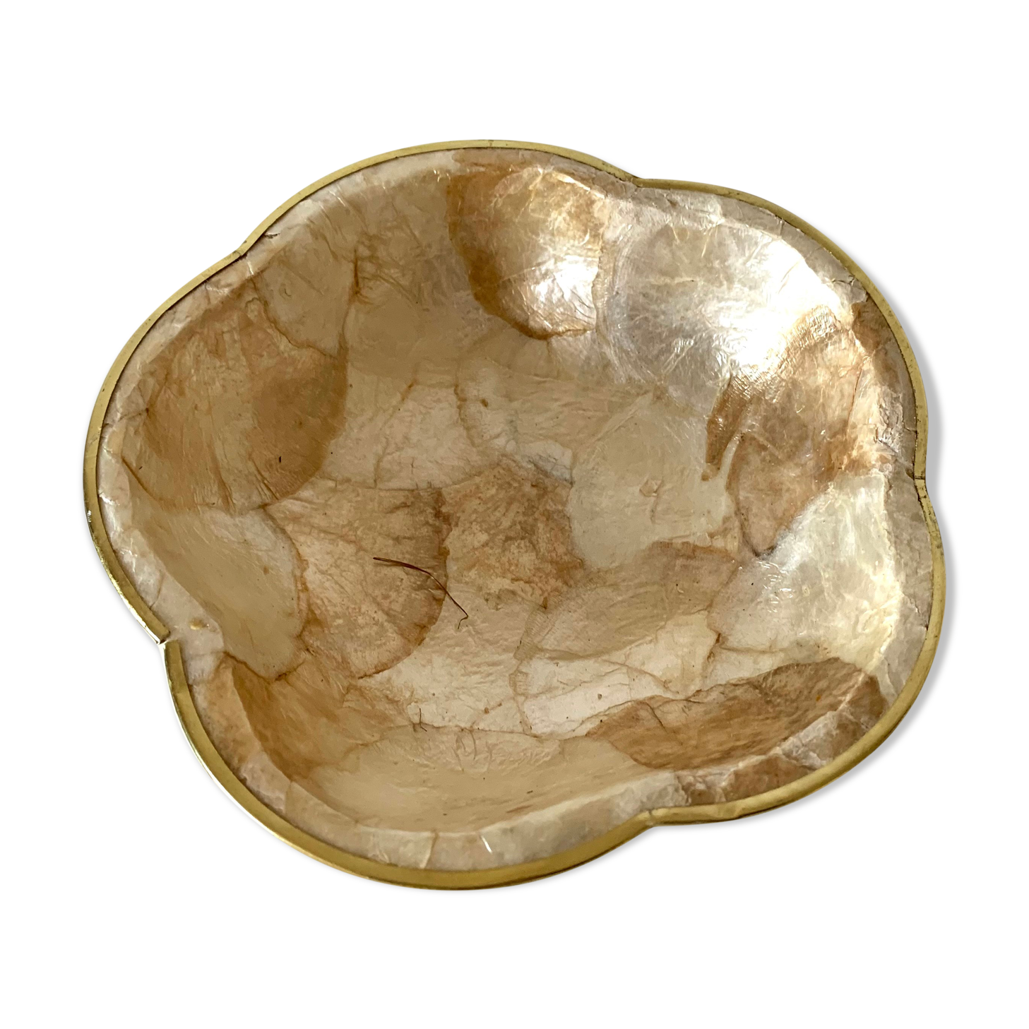 Small empty mother-of-pearl pocket