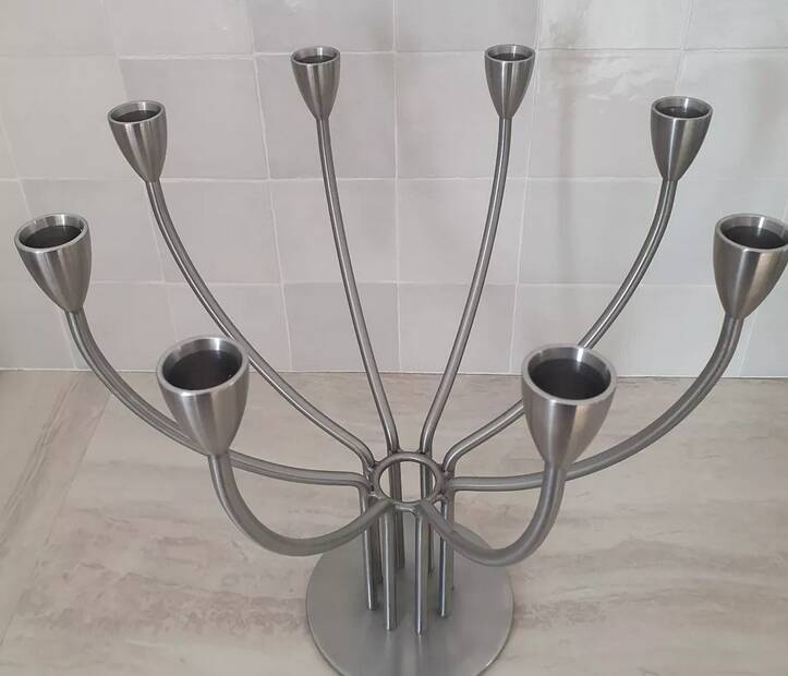 Chandelier/8-arm candelabrum IKEA vintage by Knut and Marianne Hagberg