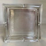 Large crystal ashtray and pocket tray.