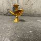 Zoomorphic gilded bronze candlestick by Pierre Casenove, 1980, Fondica.