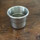 Lot de 8 coupes à glace en inox finement ciselées