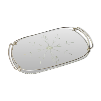Plateau miroir vintage