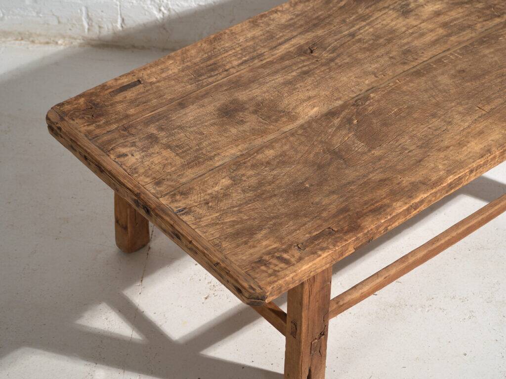 Antique pine coffee table – China, circa 1920