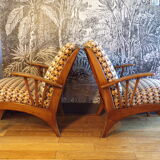 Pair of Scandinavian armchairs