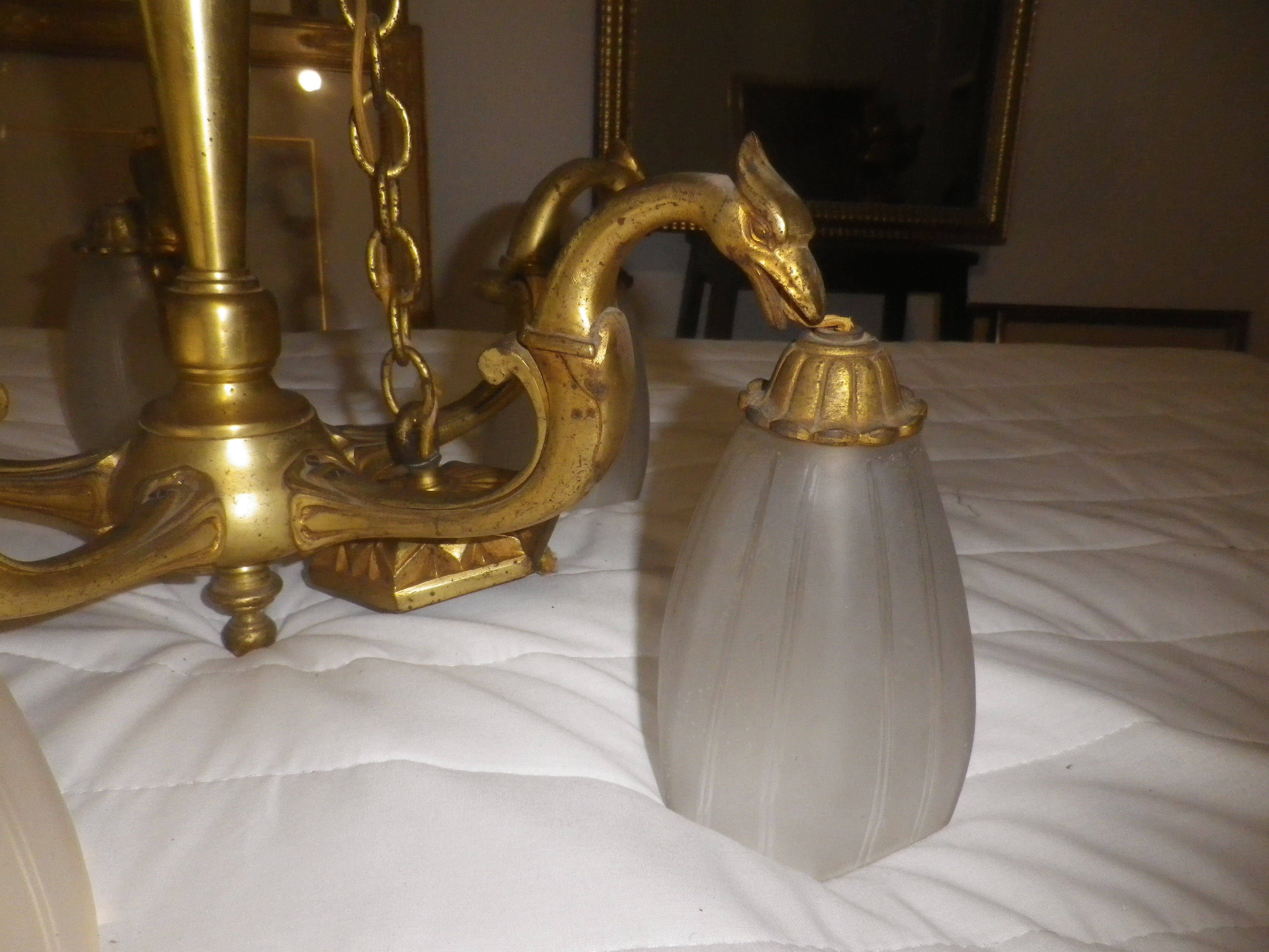 Lustre art déco