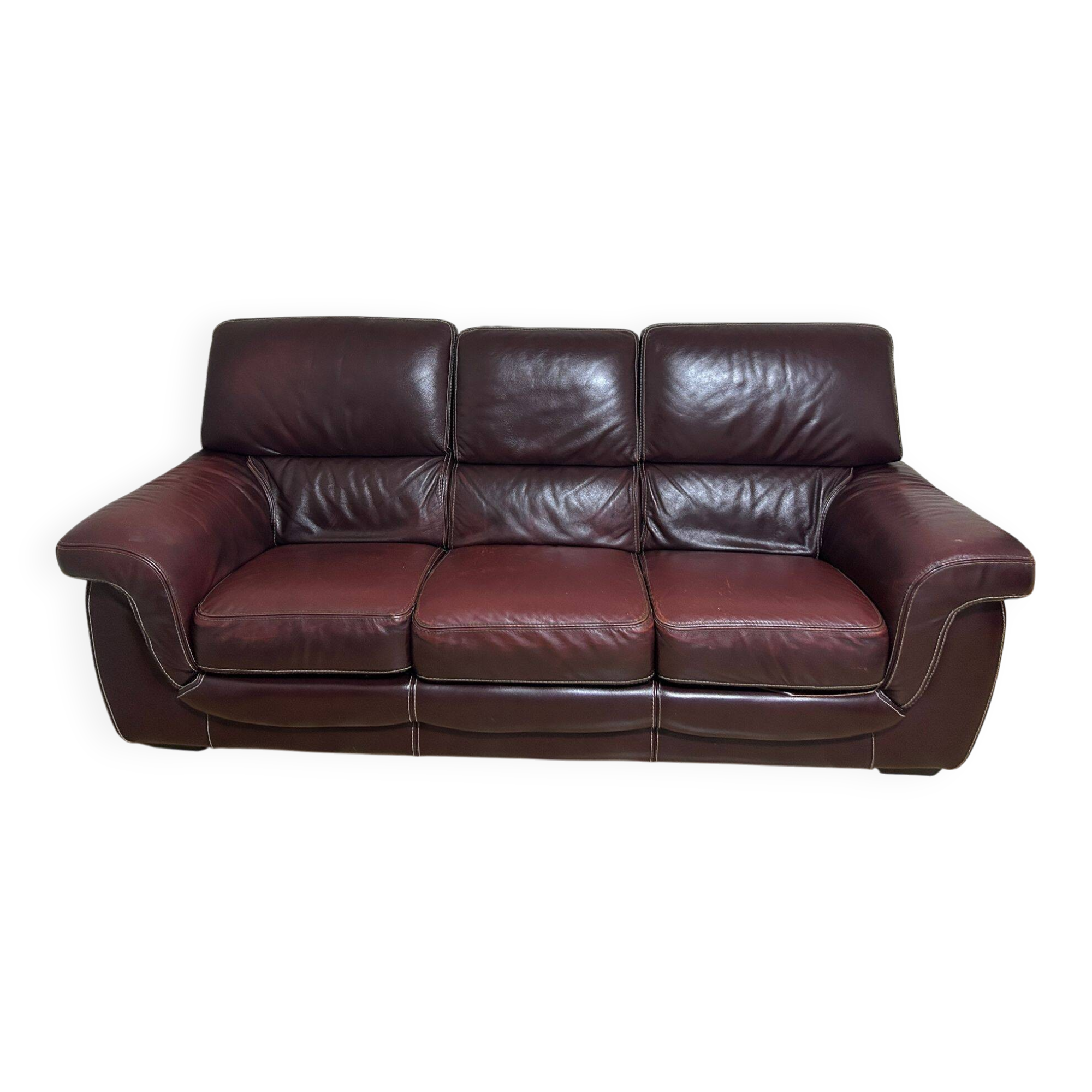 Genuine leather sofa
