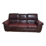 Genuine leather sofa