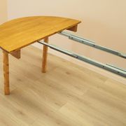 Round oak table, Danish design, 1960s, designer: Henning Kjærnulf
