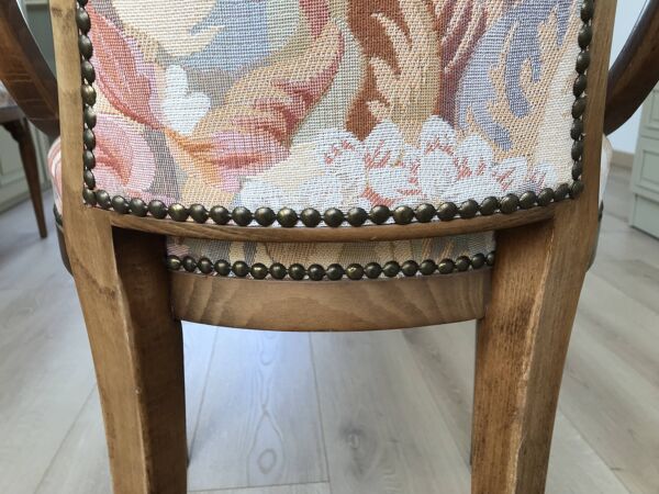 Chaises gondole style directoire