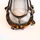 Antique Holophane wall lamp in patinated bronze