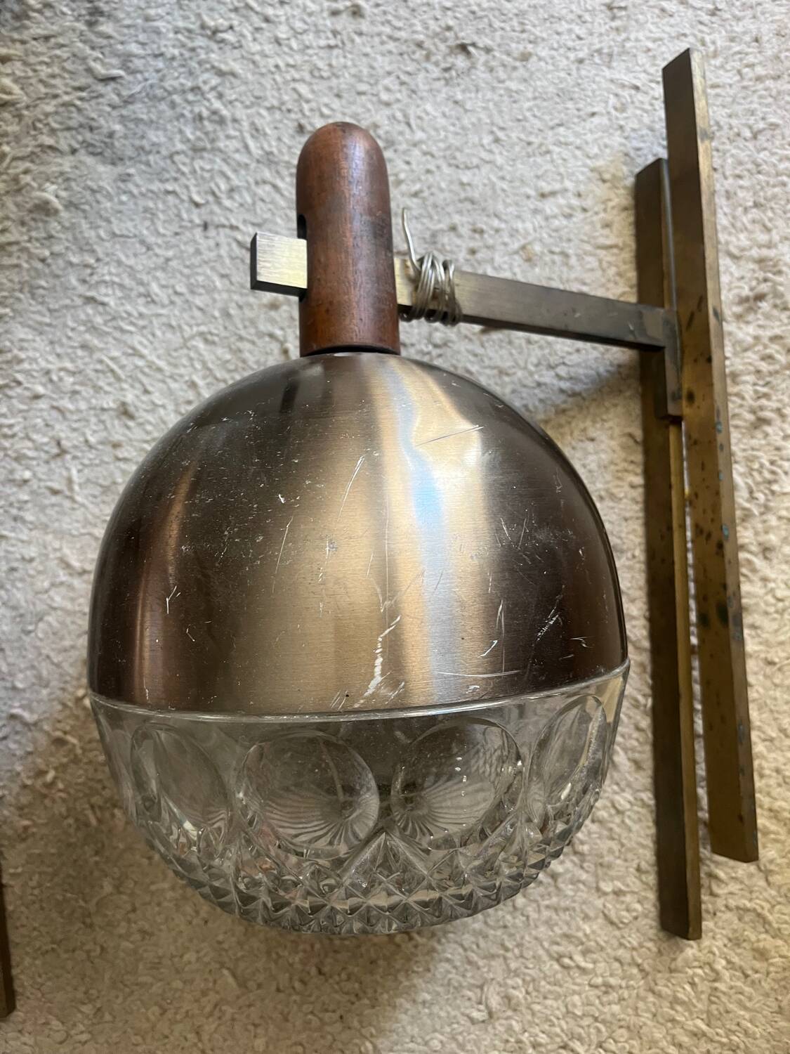 Pair of 60s wall lights