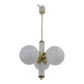 Space age chandelier sputnik by Elektroinstala decín, 1960s