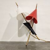 Mid century italian coloured wall light, 1950s