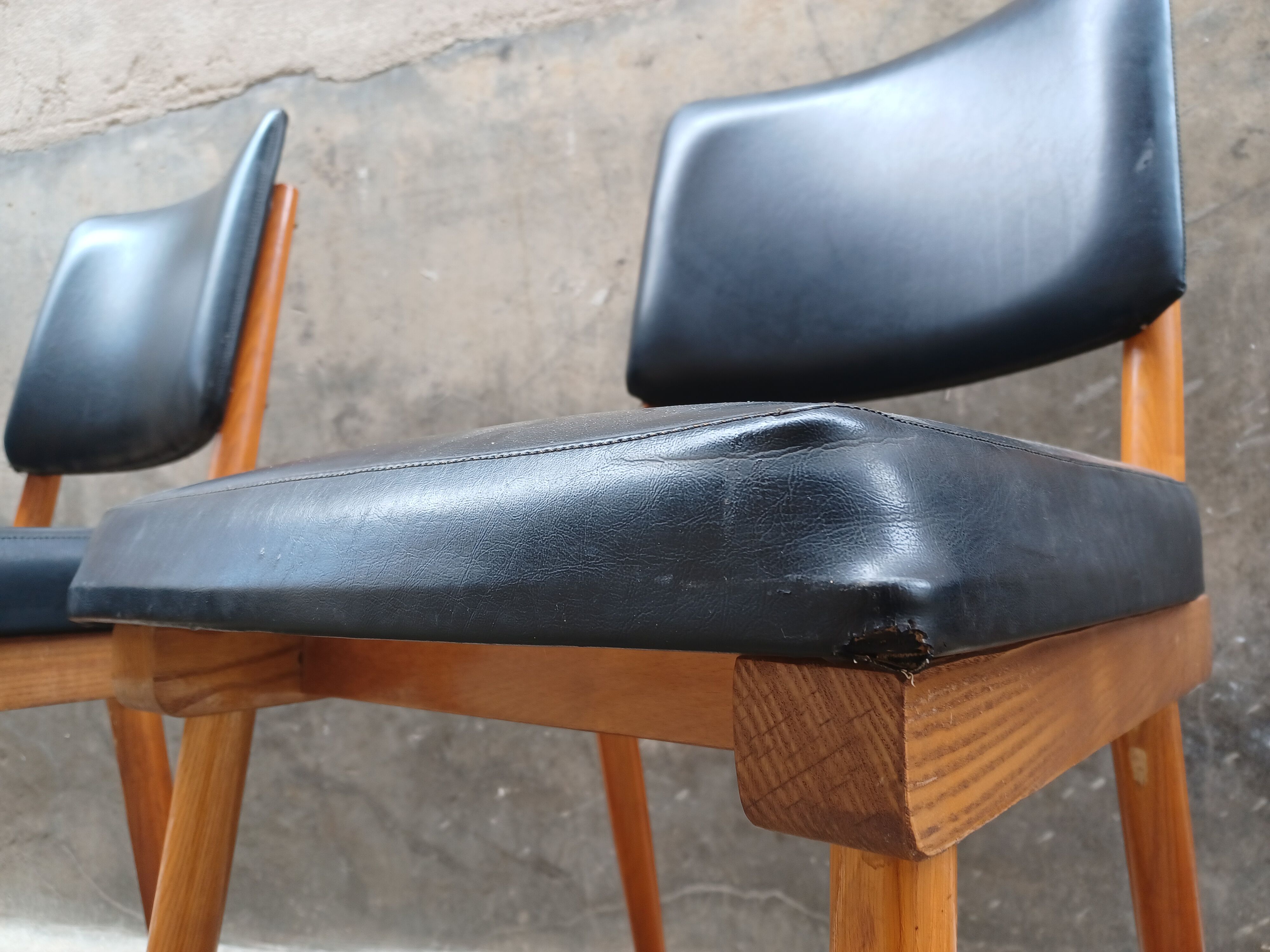 Set of 4 chairs 1960