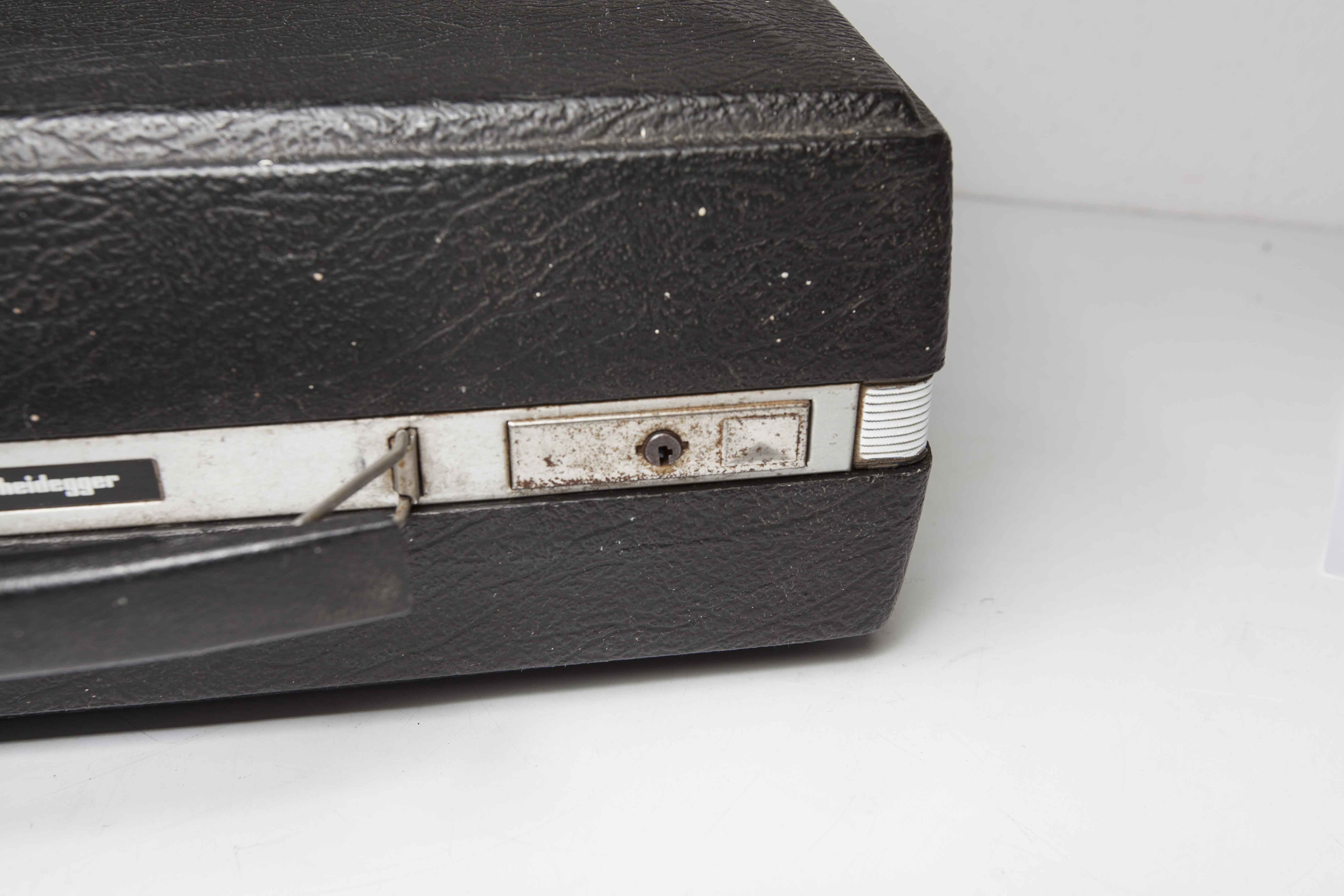 Revised Scheidegger International typewriter