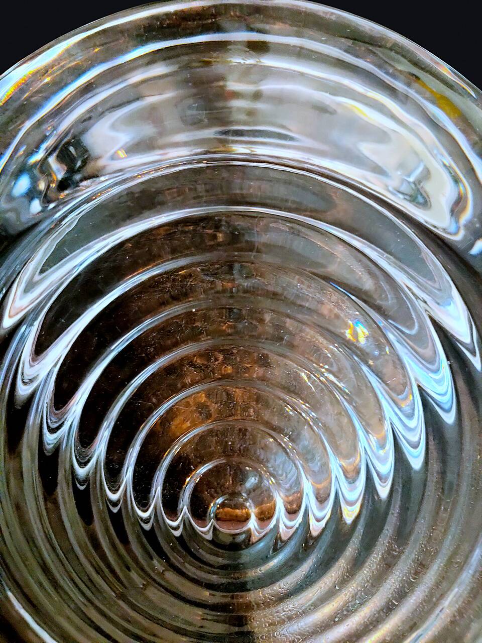Daum Nancy crystal trinket tray, Kinetic model – Vintage Design 1950