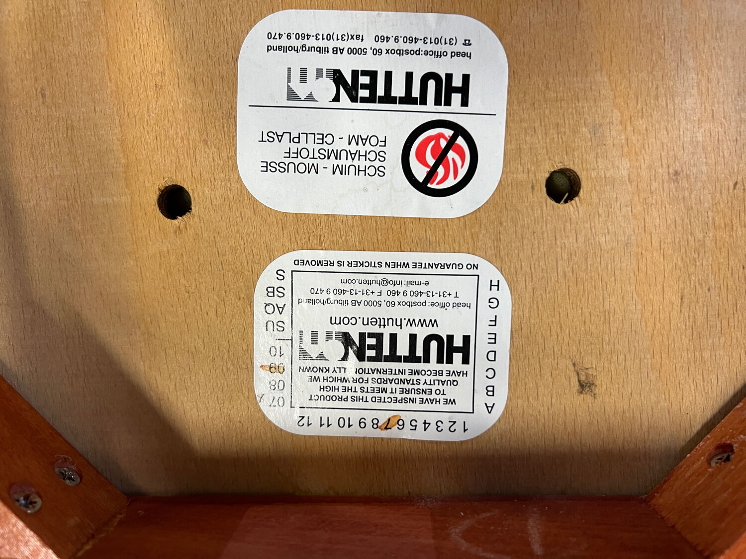 Set of 4 bistro chairs