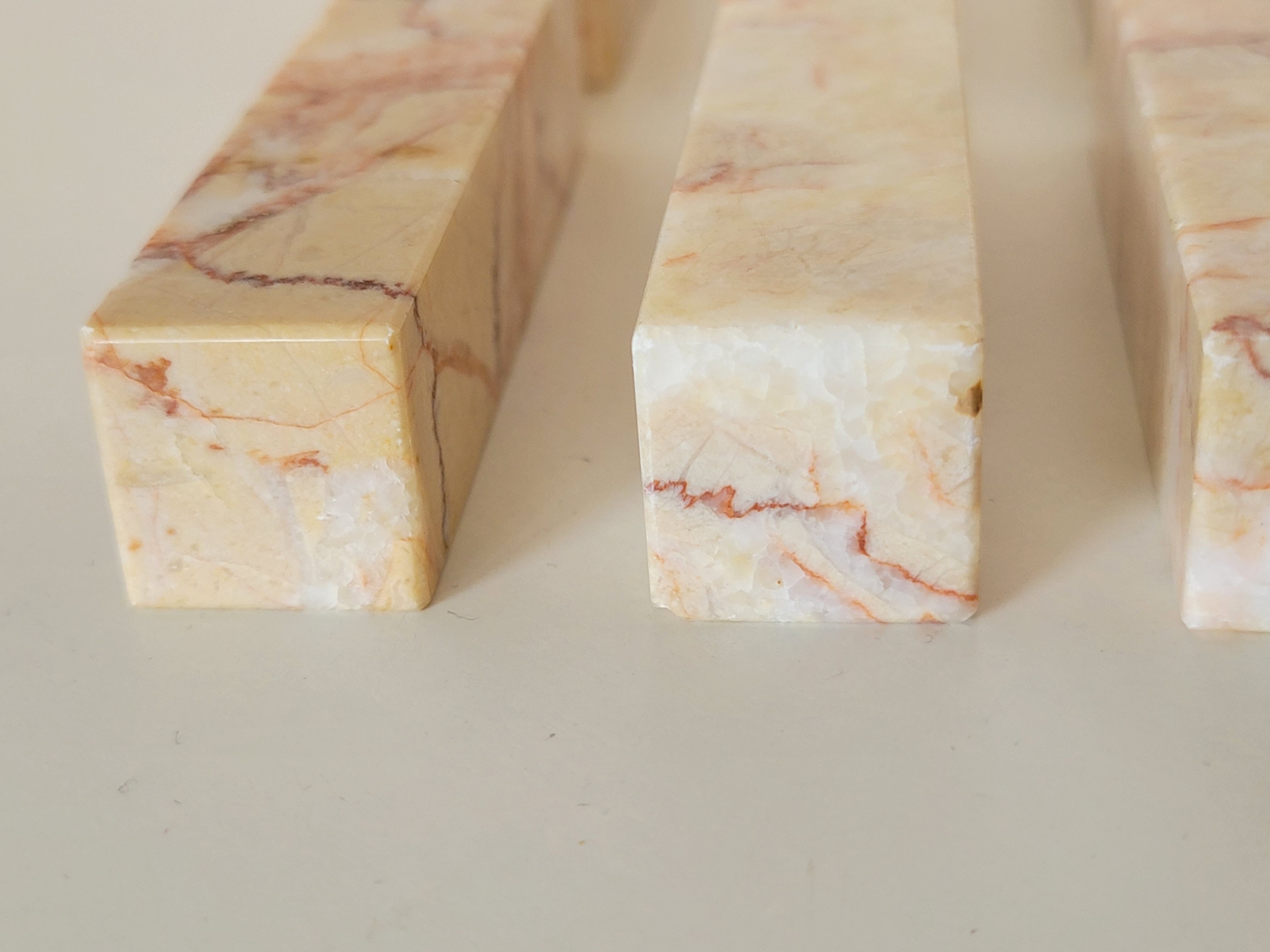 10 covered stand vintage marble knife holder