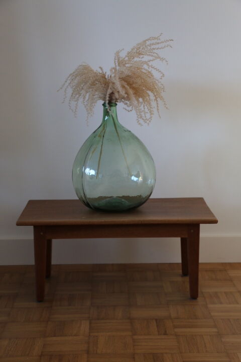 Light oak coffee table