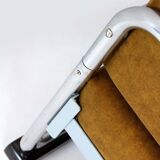 Restored Bauhaus Tubular Chrome and Steel Sofa from Hynek Gottwald, 1930s