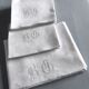 old damask table service 1m75x2m35 monogrammed "BG" with 8 napkins and tablecloth gift