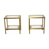 A pair of 70s laiton sofa tip