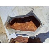 Pair of 1900 cast iron planters from Charleville-Mézières in rococo style