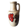 Vintage Germany ceramic vase with a floral pattern