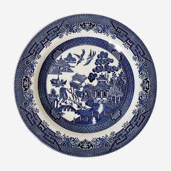 Assiette anglaise bleue Churchill