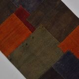 Colorful Vintage Wool Kilim Runner sku 3851