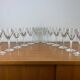 12 crystal wine glasses Lorraine Lemberg Bristol size