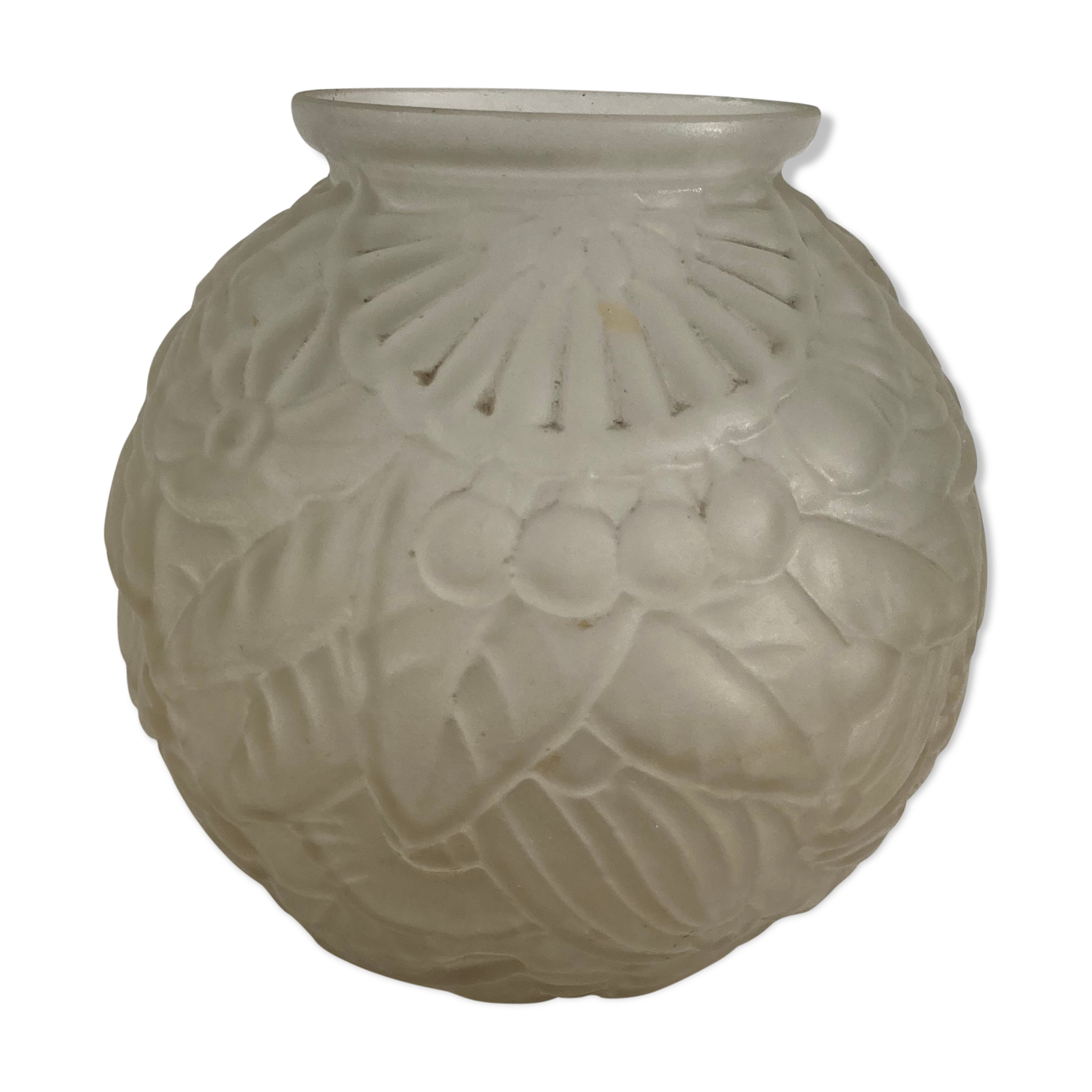 Art deco ball vase