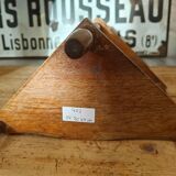 Vintage wooden corner shelf