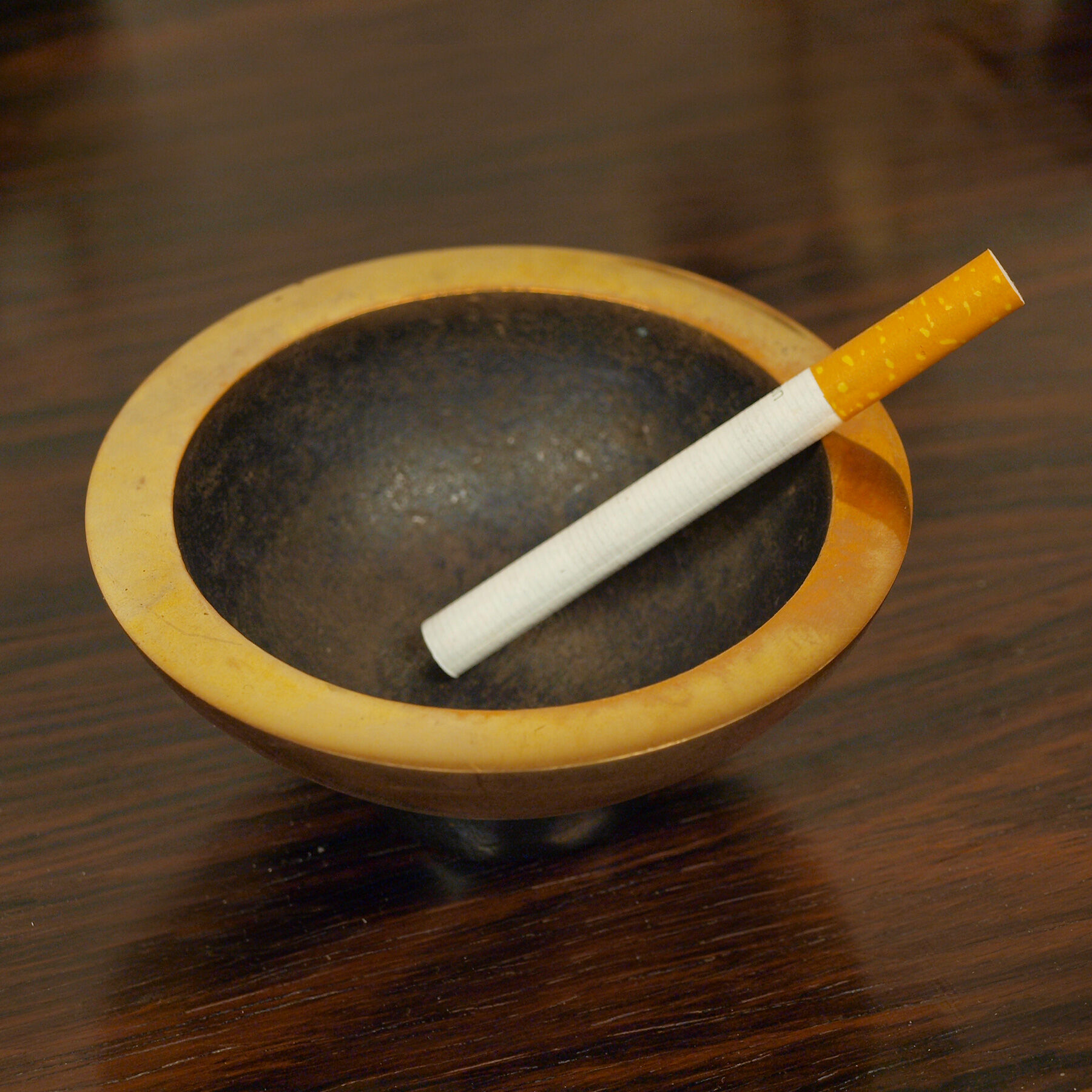 Jacques Lauterbach's bronze pestle ashtray, 1960s