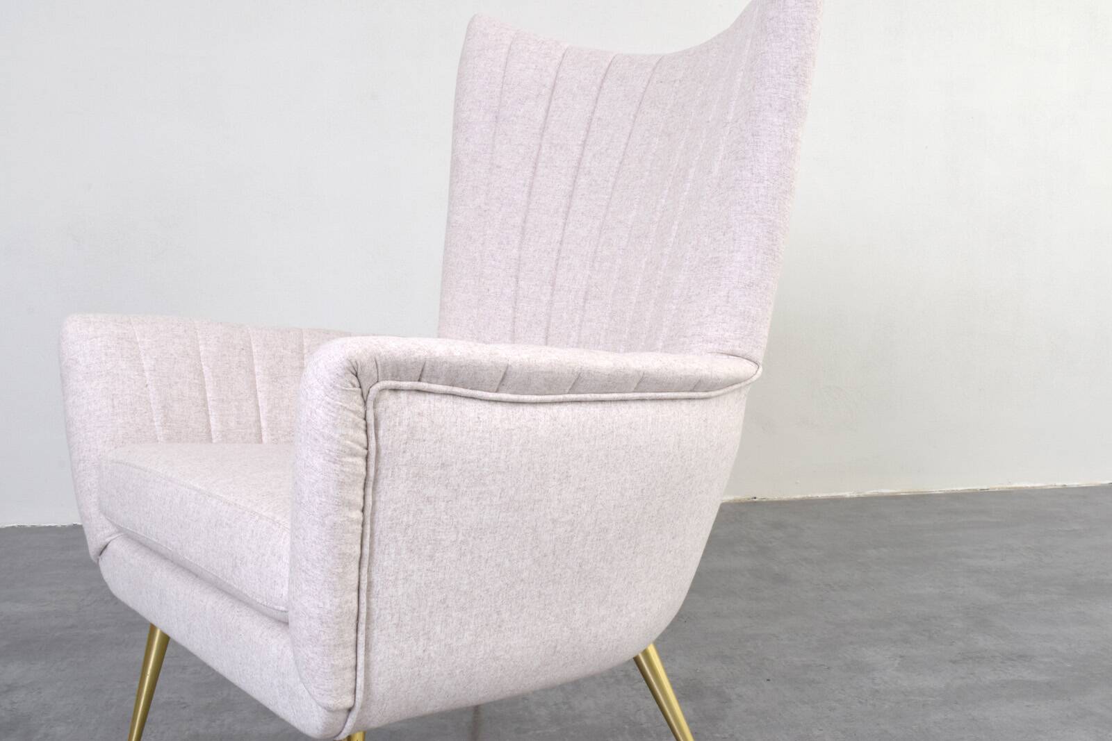 Mid-Century Italian Armchair, 1960s.